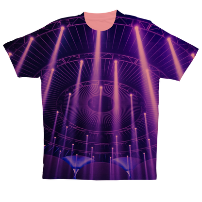 Nightclub Sublimation Performance Adult T-Shirt