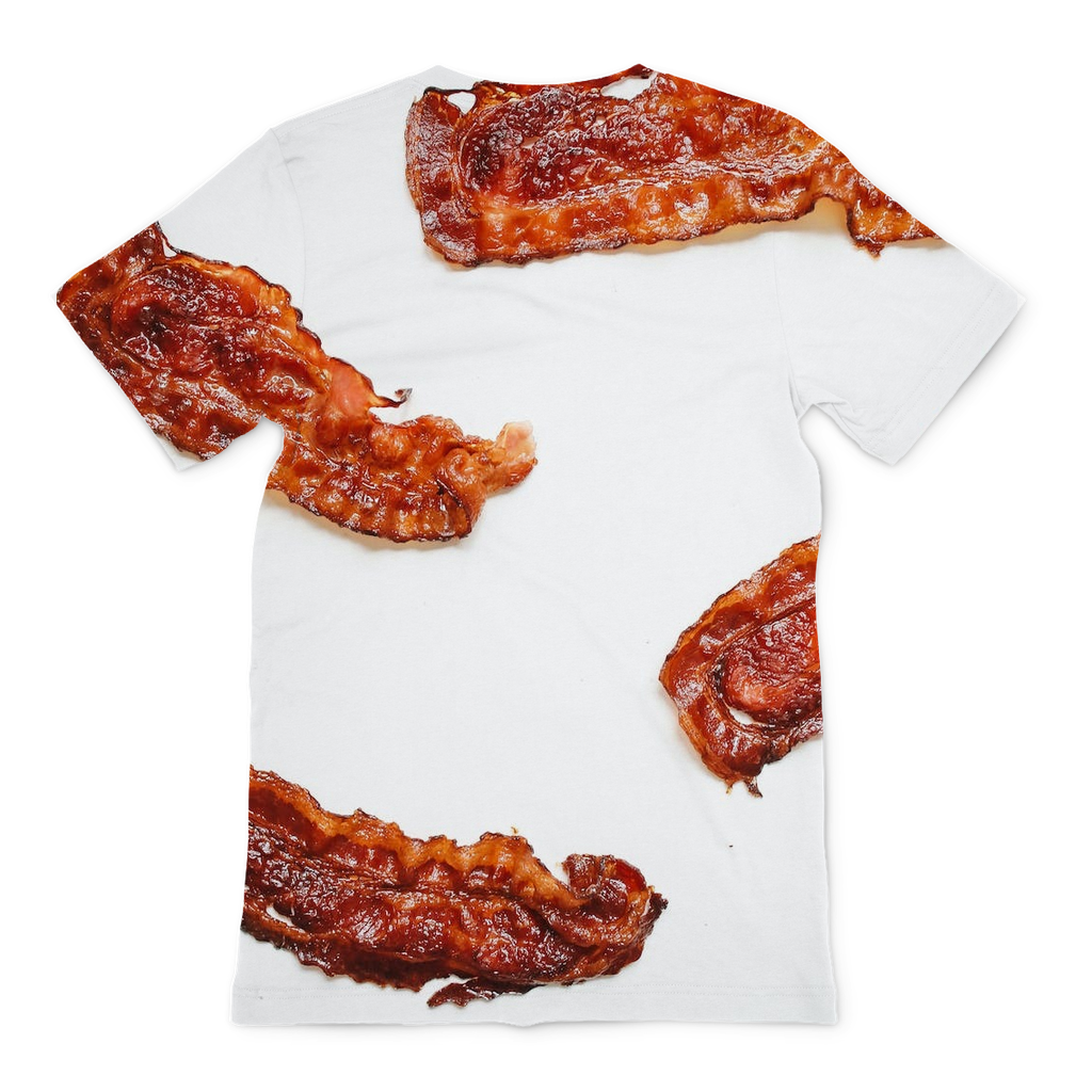 Bacon Premium Sublimation Adult T-Shirt