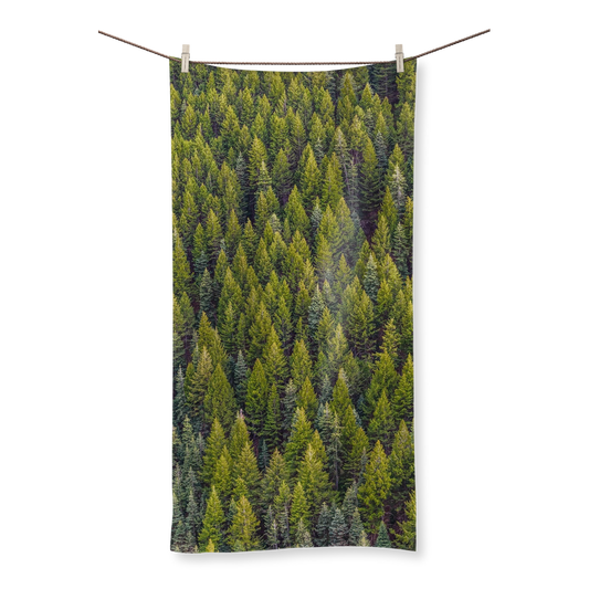 Forest Sublimation All Over Towel