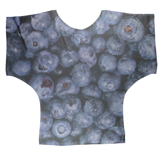 Blueberry Sublimation Batwing Top