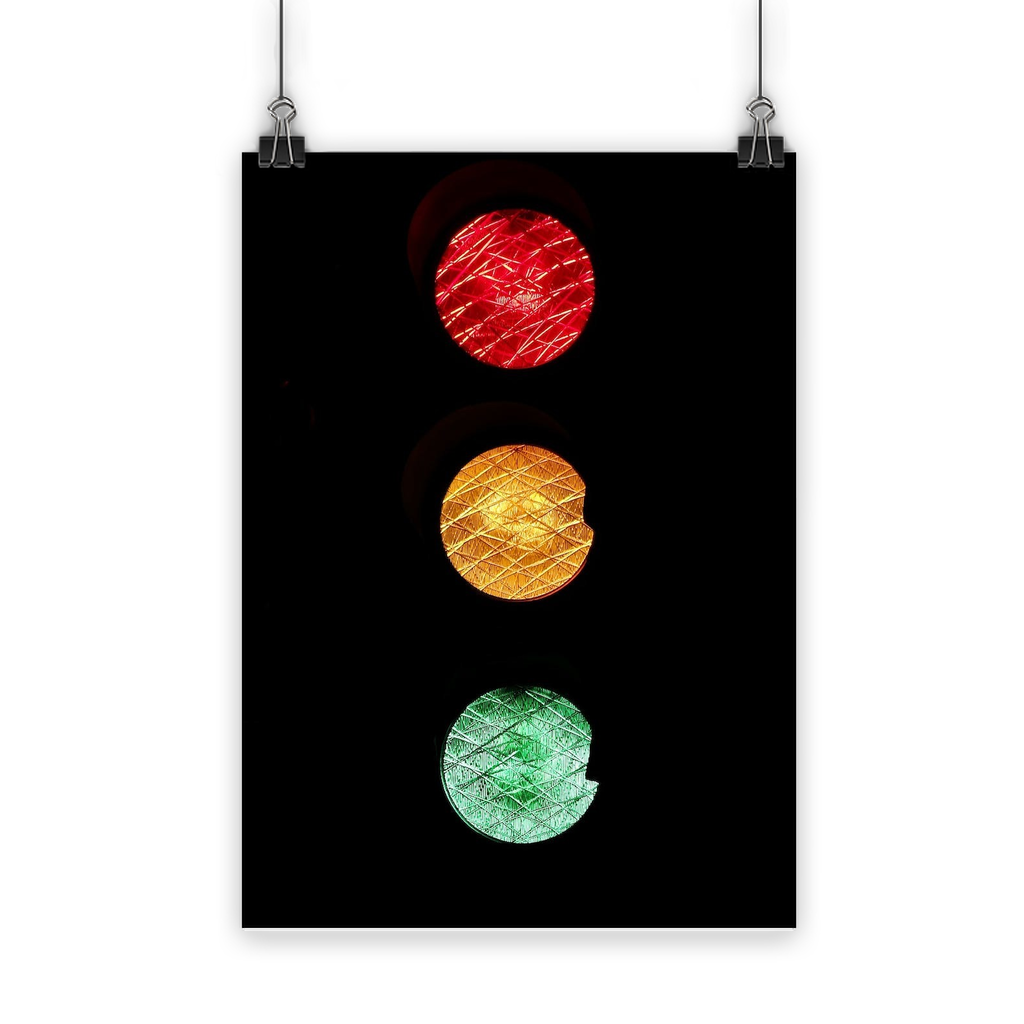 Traffic lights Classic Poster