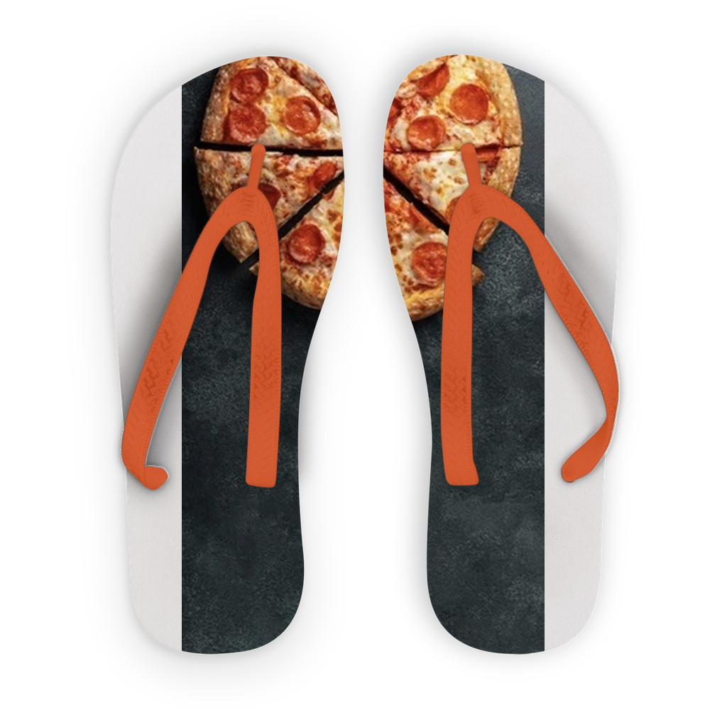 Pizza Kids Flip Flops