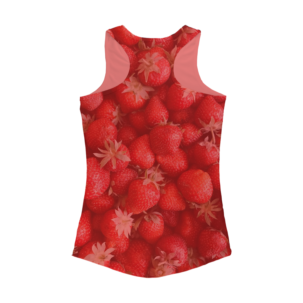 Strawberry Women Performance Tank Top