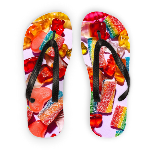 Candy Adult Flip Flops