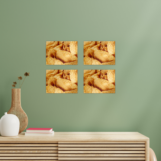 Nachos Rectangle Wall Tiles Set of 4