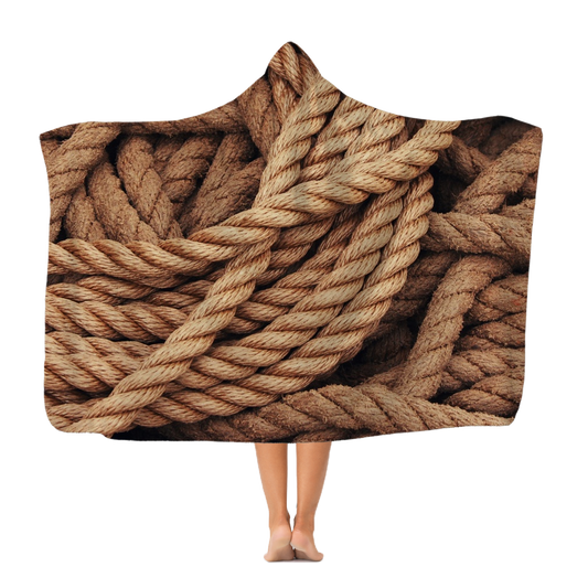Ropes Classic Adult Hooded Blanket