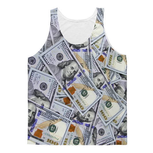 Money Classic Sublimation Adult Tank Top