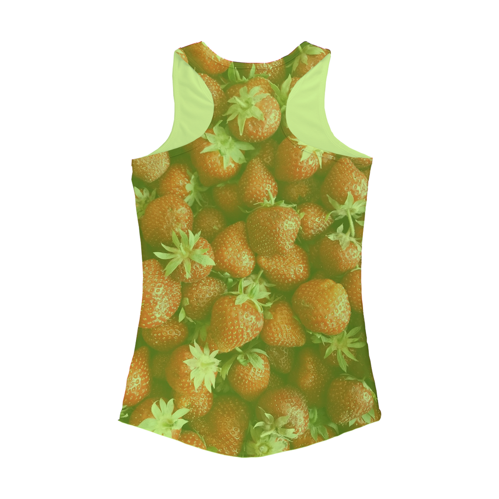 Strawberry Women Performance Tank Top