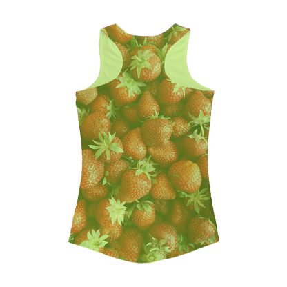 Strawberry Women Performance Tank Top