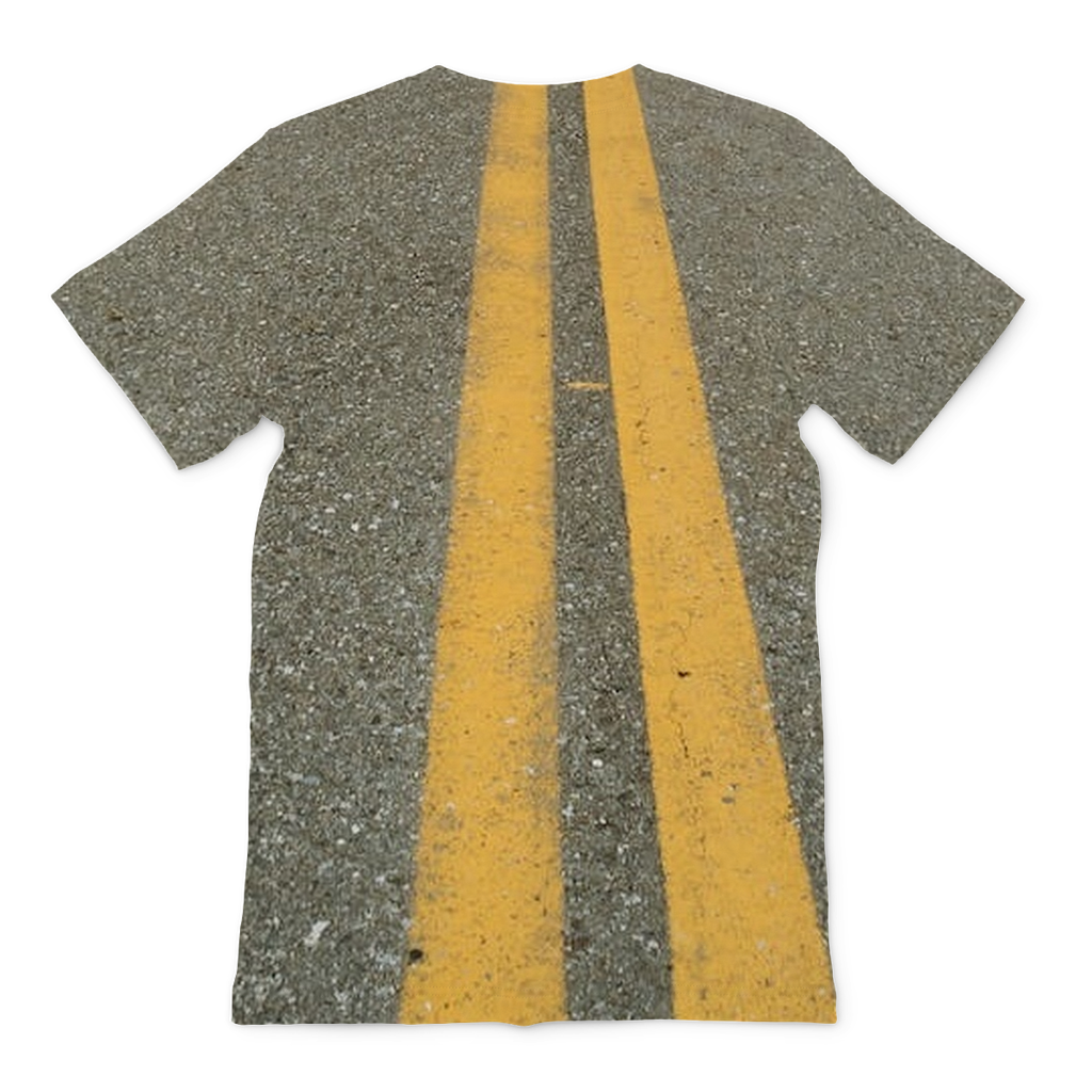 Road Premium Sublimation Adult T-Shirt