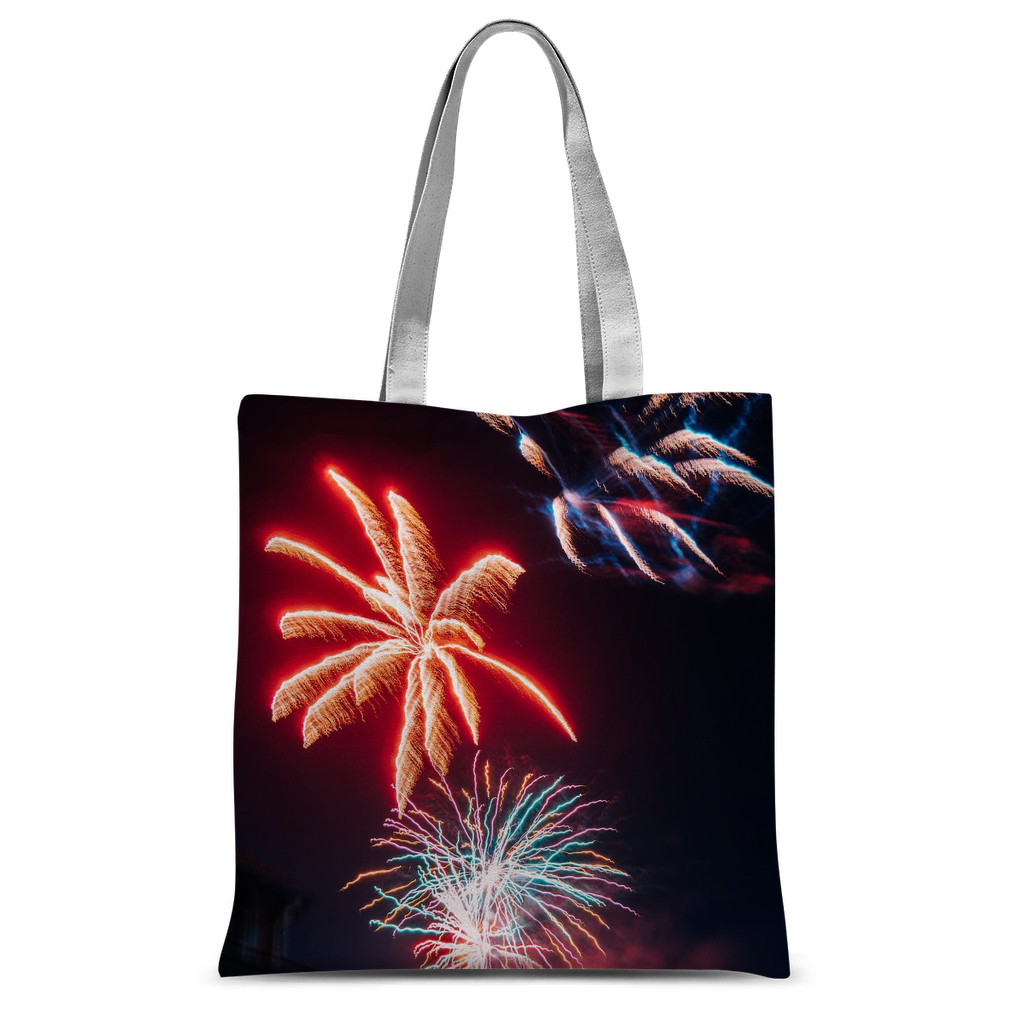 Fireworks Classic Sublimation Tote Bag