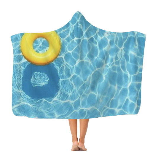 Pool Premium Adult Hooded Blanket