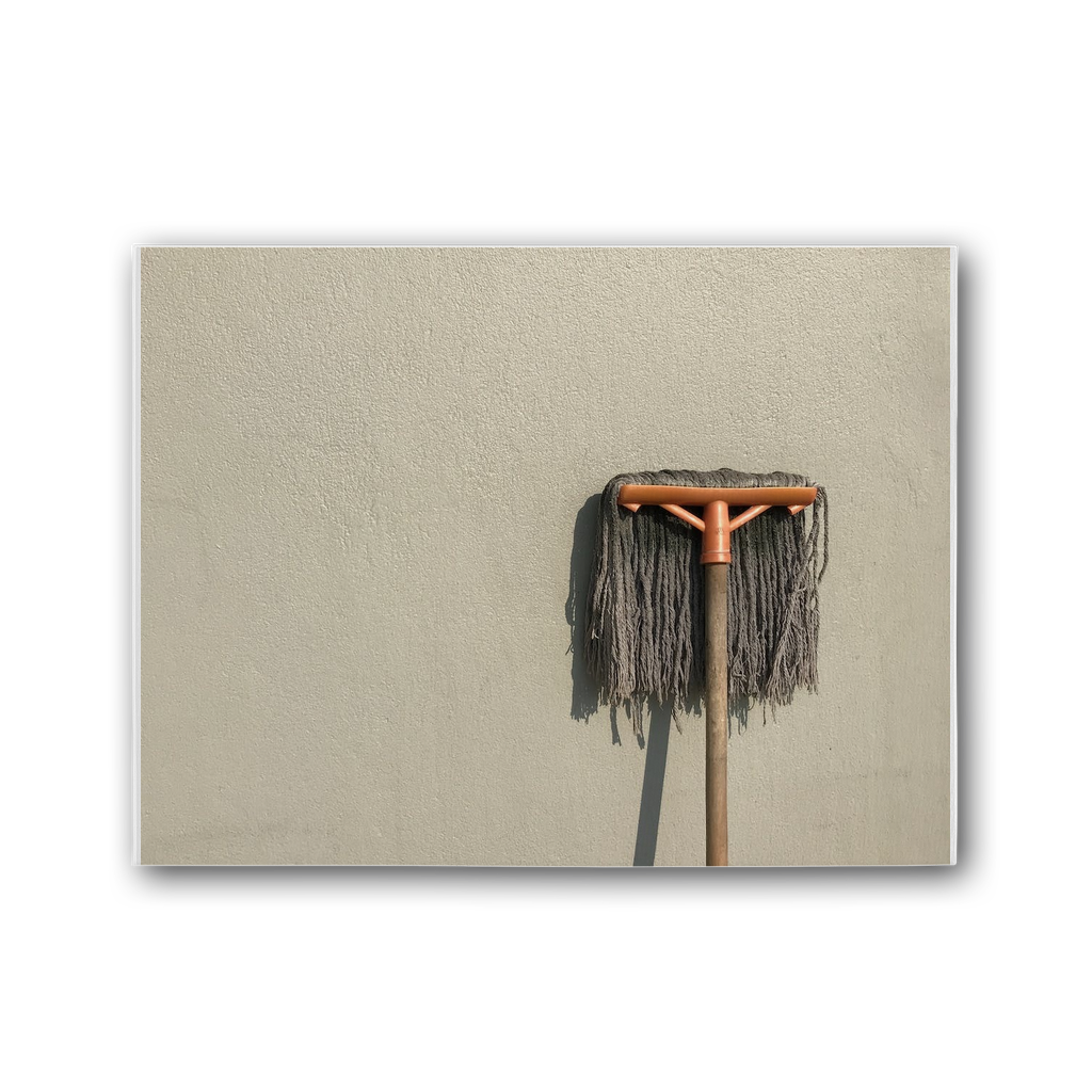 Mop Premium Stretched Canvas