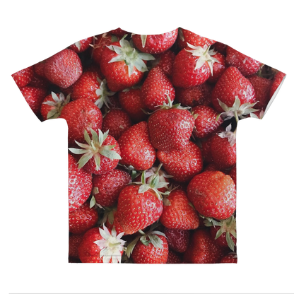 Strawberry Classic Sublimation Adult T-Shirt