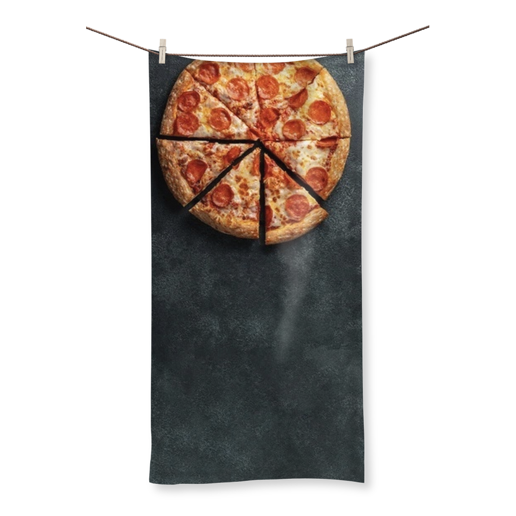 Pizza Sublimation All Over Towel