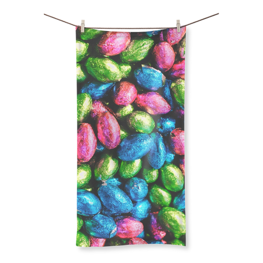 Easter Eggs Sublimation All Over Towel