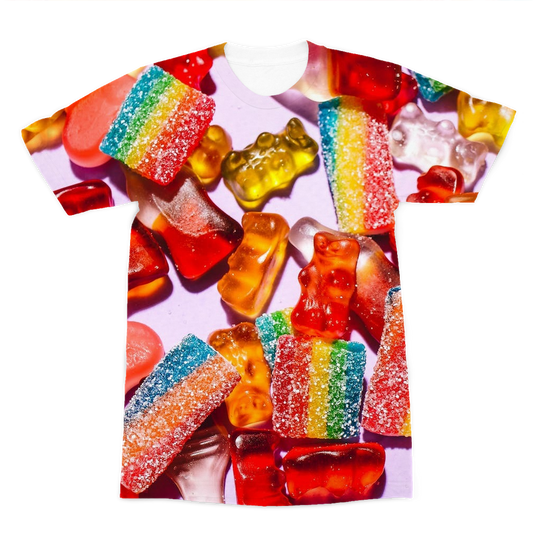 Candy Premium Sublimation Adult T-Shirt