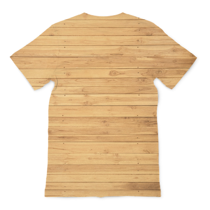 Wood Floor Premium Sublimation Adult T-Shirt