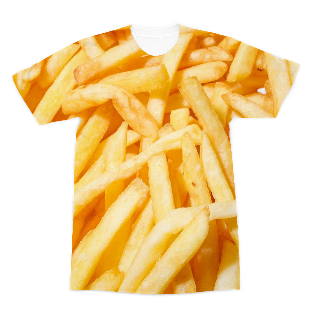 Fries Premium Sublimation Adult T-Shirt