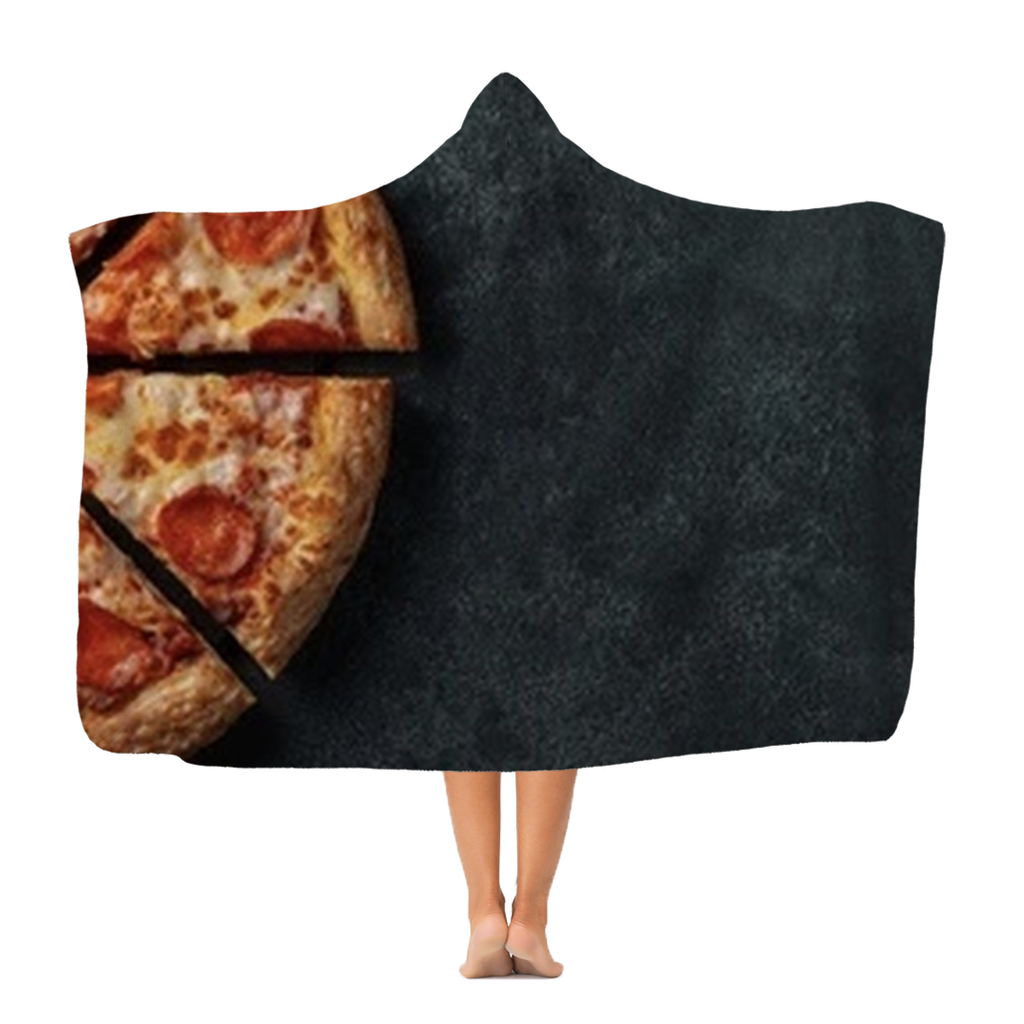 Pizza Classic Adult Hooded Blanket