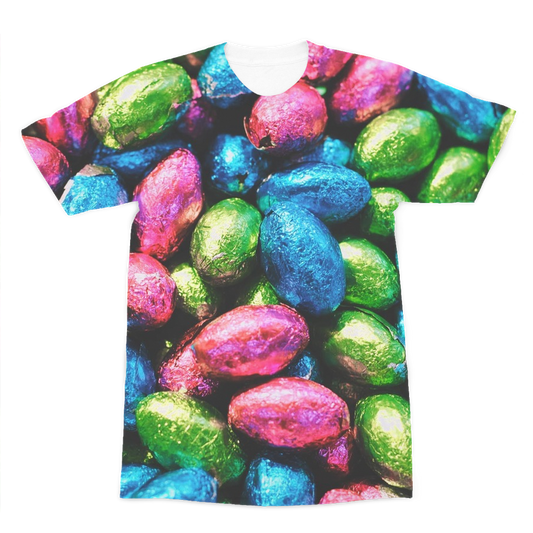 Easter Eggs Premium Sublimation Adult T-Shirt