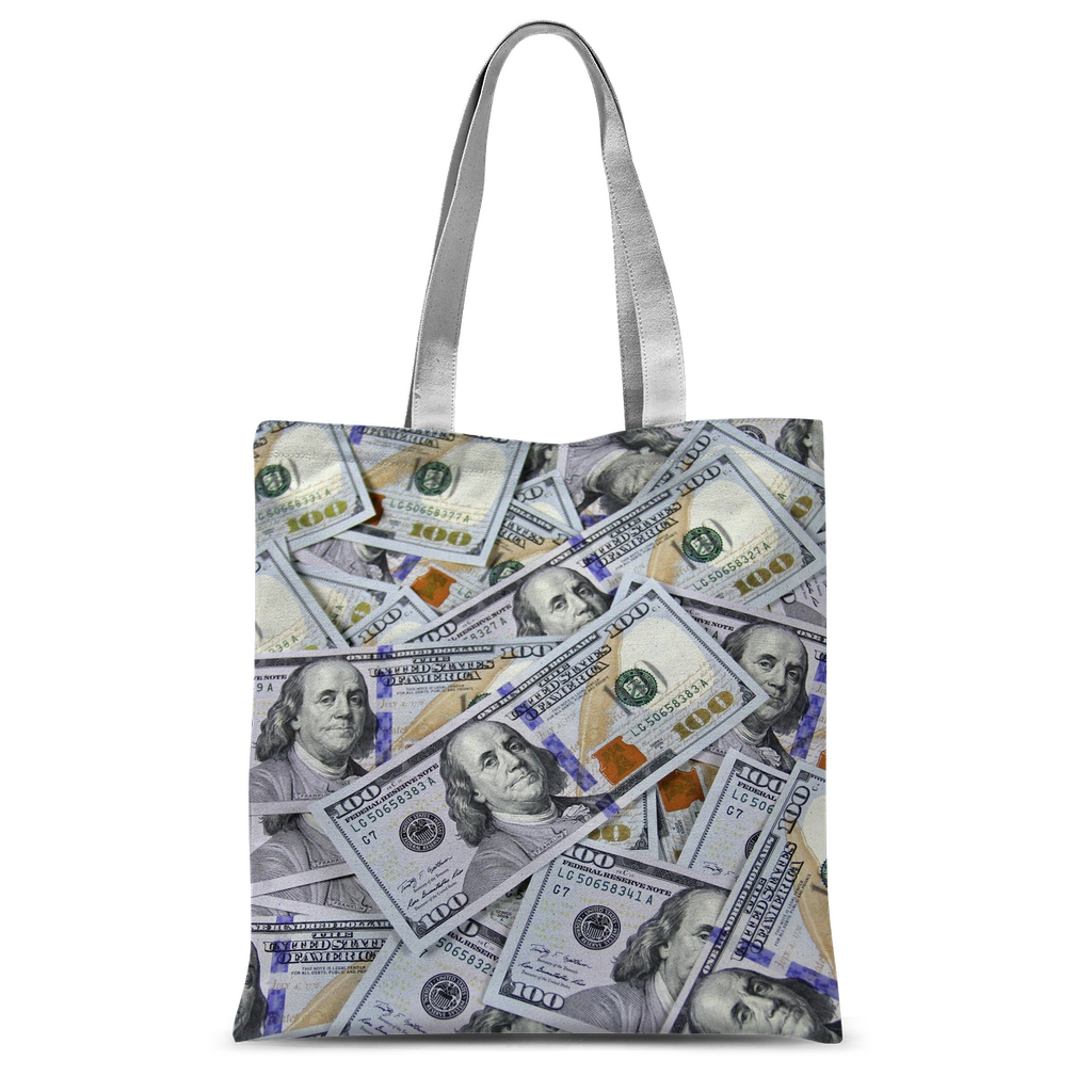 Money Classic Sublimation Tote Bag