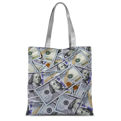 Money Classic Sublimation Tote Bag