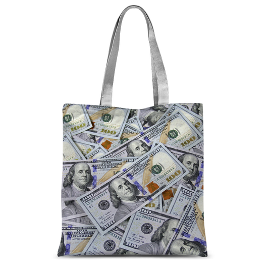 Money Classic Sublimation Tote Bag