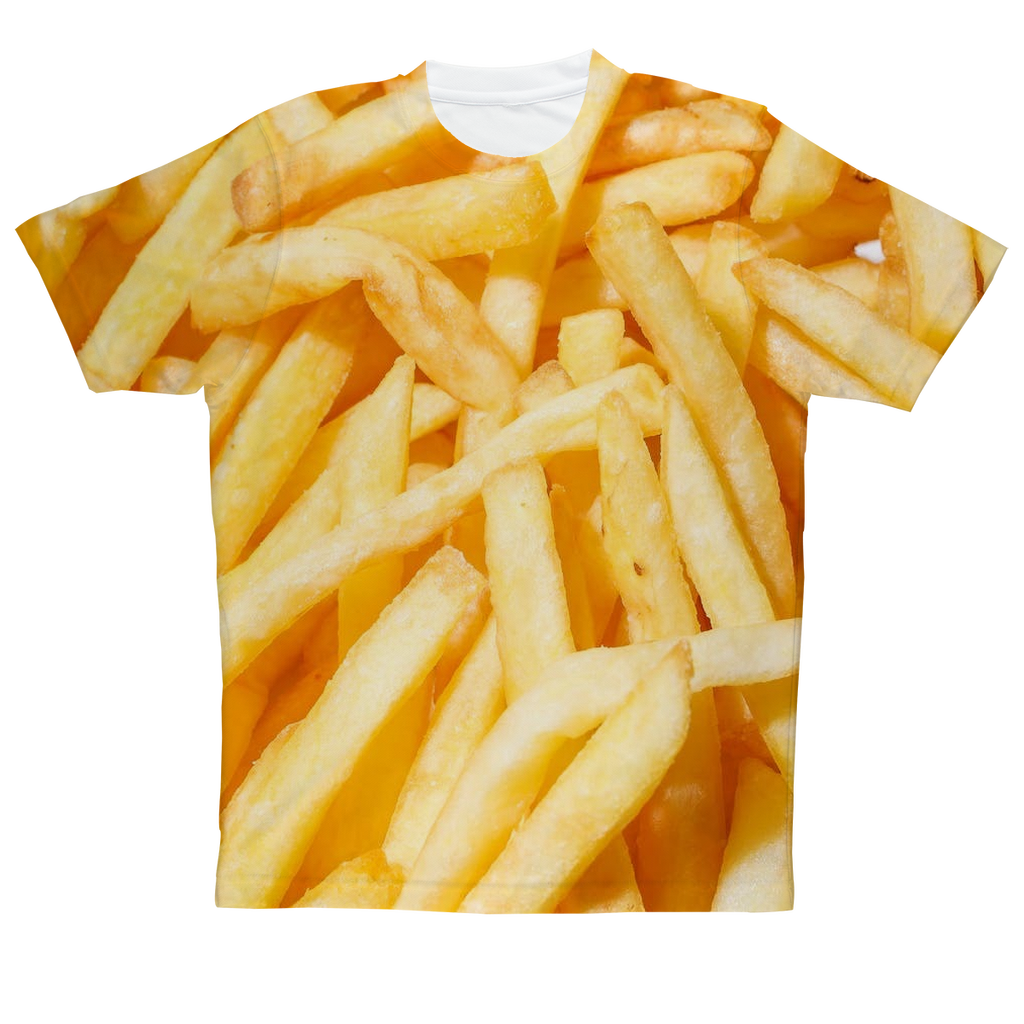 Fries Sublimation Performance Adult T-Shirt