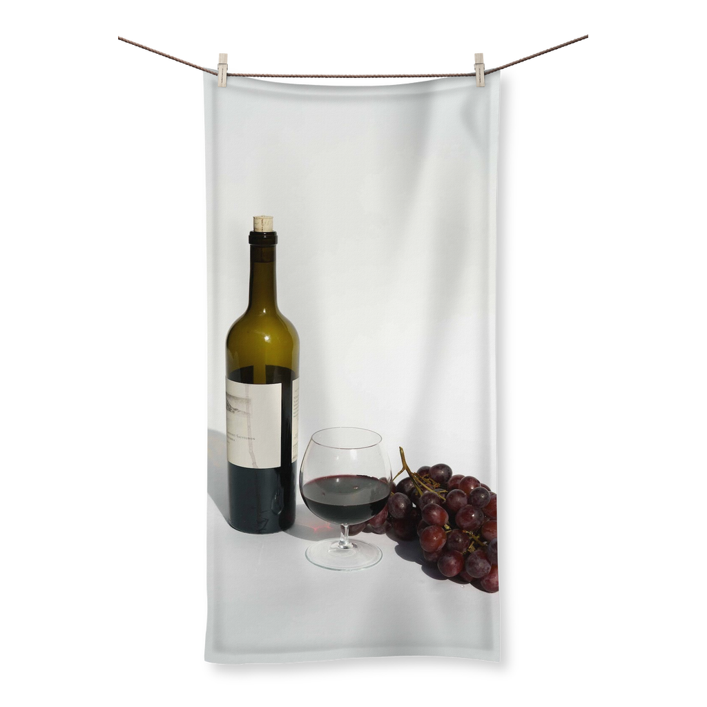 Wine Sublimation All Over Towel