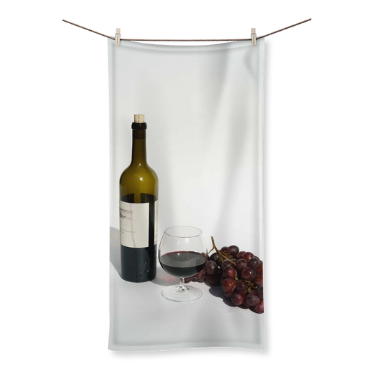 Wine Sublimation All Over Towel