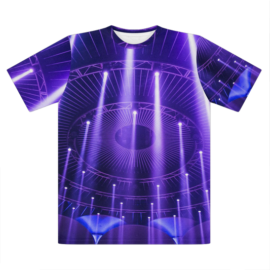 Nightclub Premium Cut and Sew Sublimation Unisex T-Shirt