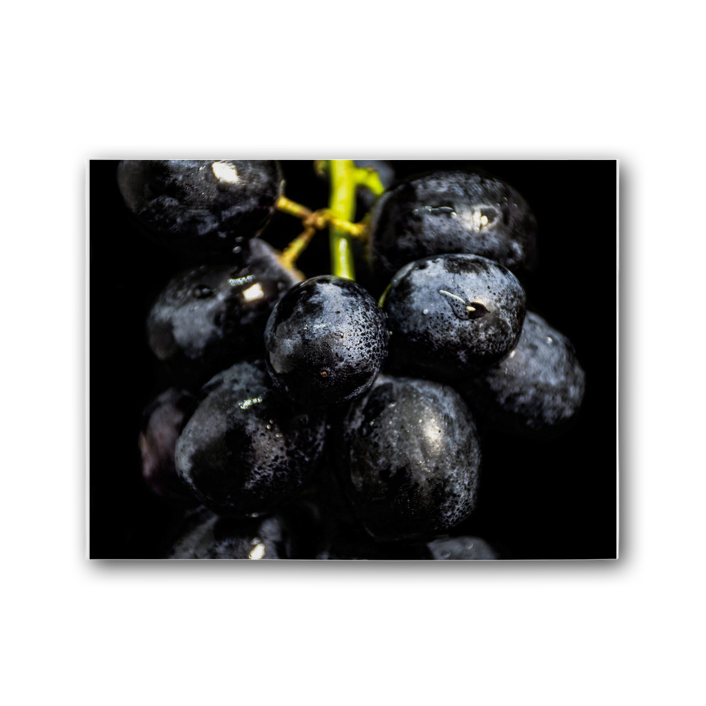 Grapes Premium Stretched Canvas