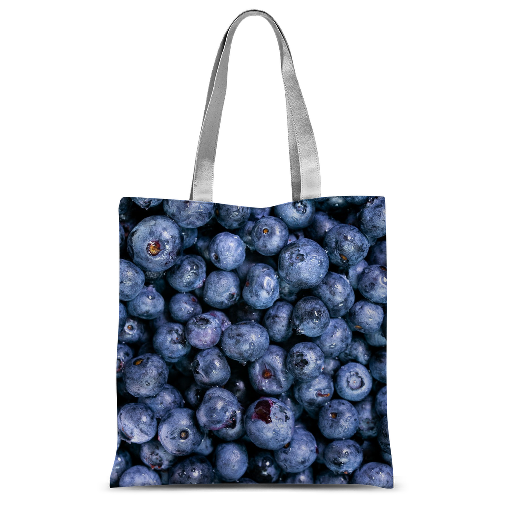 Blueberry Classic Sublimation Tote Bag