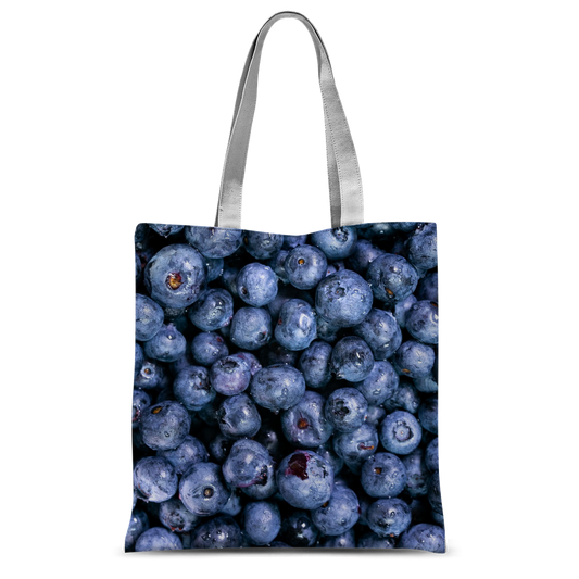 Blueberry Classic Sublimation Tote Bag