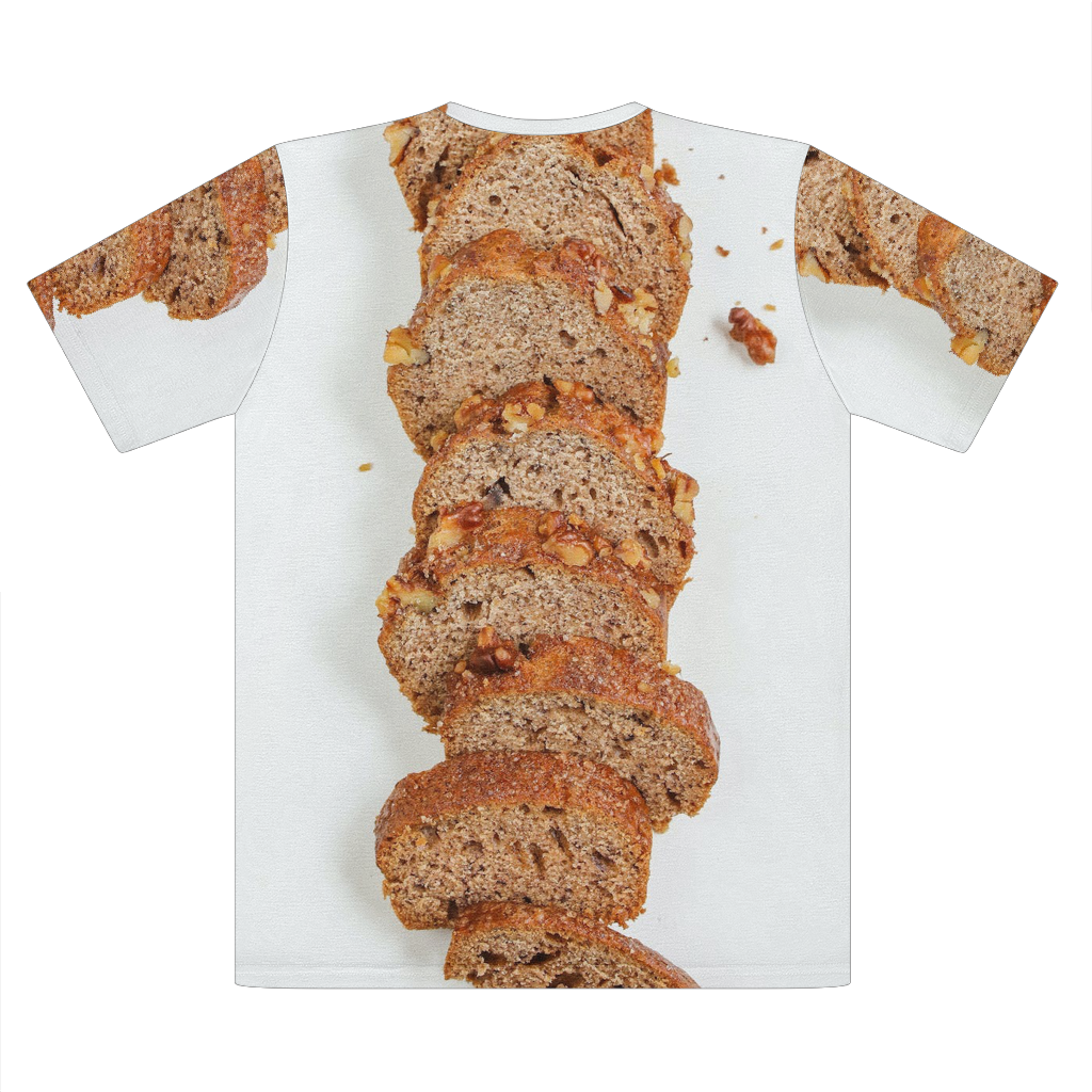 Banana Bread Premium Cut and Sew Sublimation Unisex T-Shirt