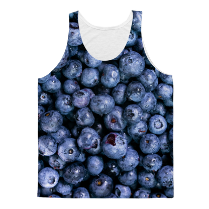 Blueberry Classic Sublimation Adult Tank Top