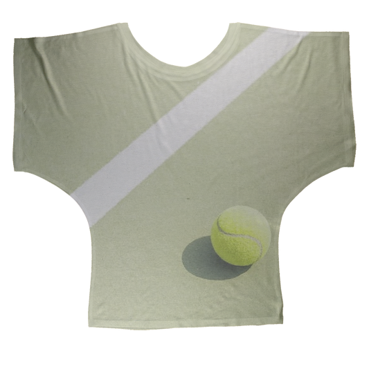 Tennis Sublimation Batwing Top