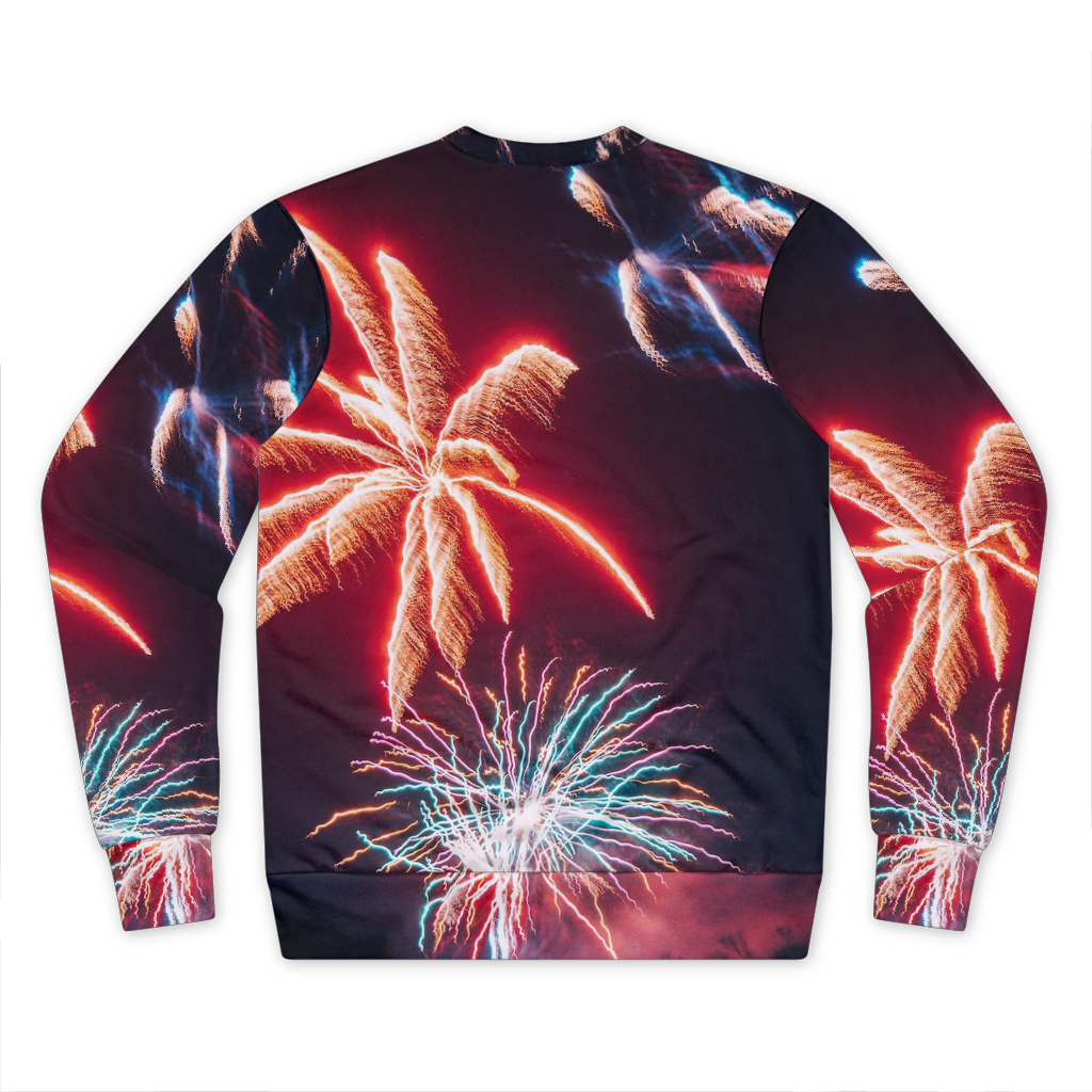 Fireworks Premium Cut and Sew Sublimation Unisex Sweatshirt