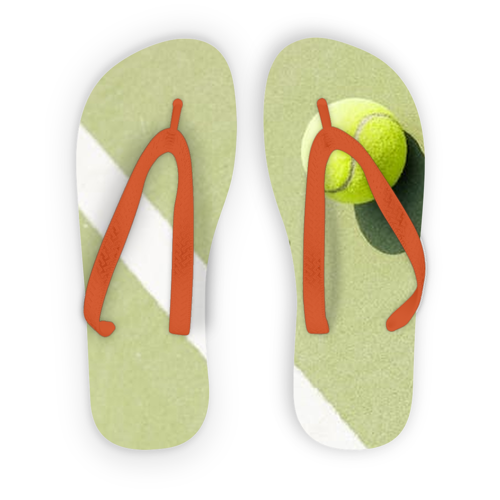 Tennis Adult Flip Flops