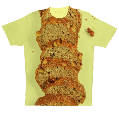 Banana Bread Sublimation Performance Adult T-Shirt