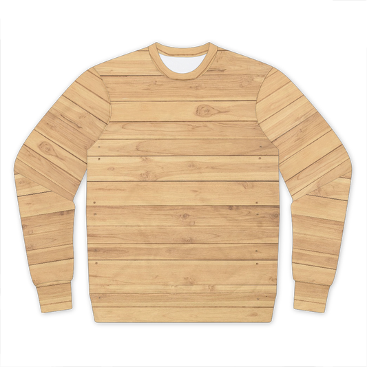 Wood Floor Premium Cut and Sew Sublimation Unisex Sweatshirt