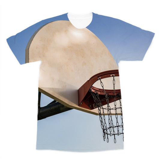 Basketball Premium Sublimation Adult T-Shirt