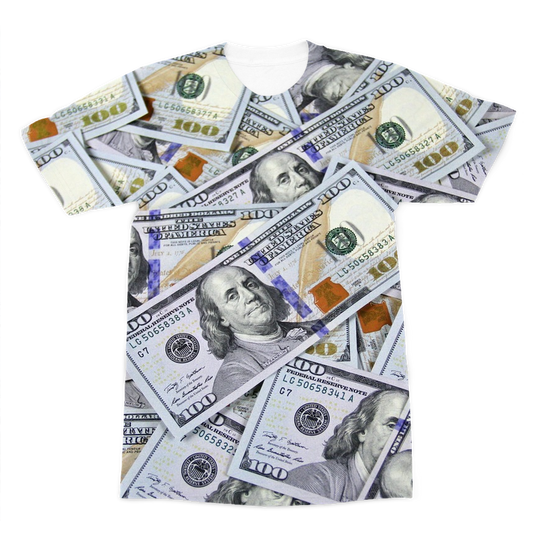 Money Premium Sublimation Adult T-Shirt