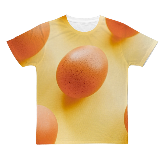 Eggs Classic Sublimation Adult T-Shirt