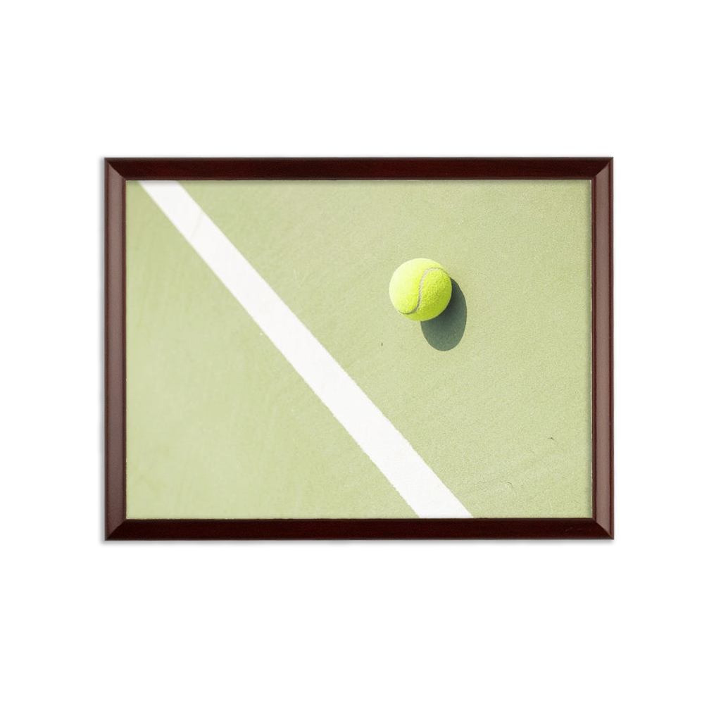 Tennis Sublimation Wall Plaque