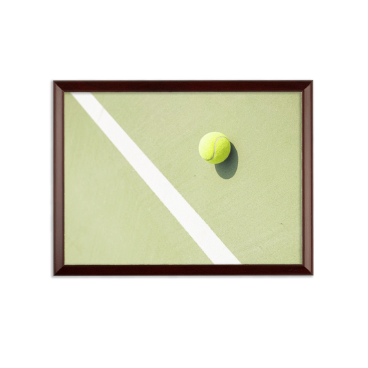 Tennis Sublimation Wall Plaque