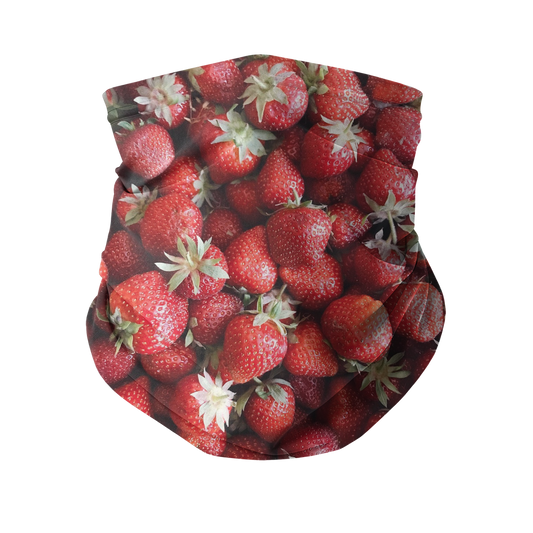 Strawberry Sublimation Neck Gaiter