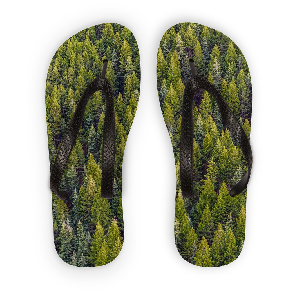 Forest Kids Flip Flops