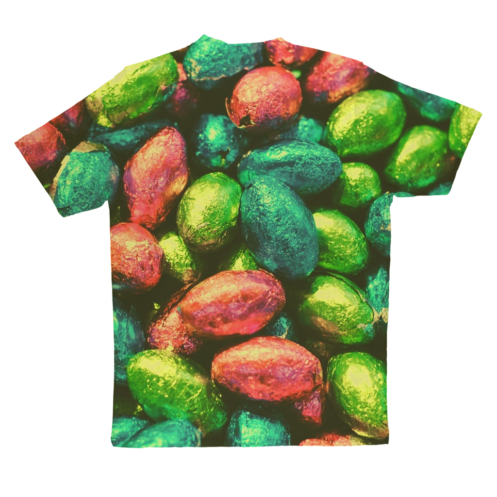 Easter Eggs Sublimation Performance Adult T-Shirt